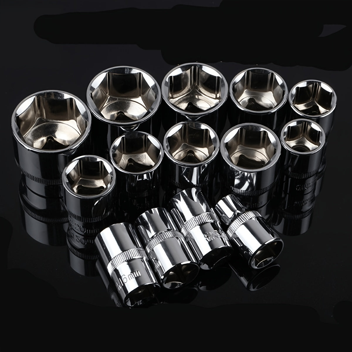 12 Piece Socket Wrench Set