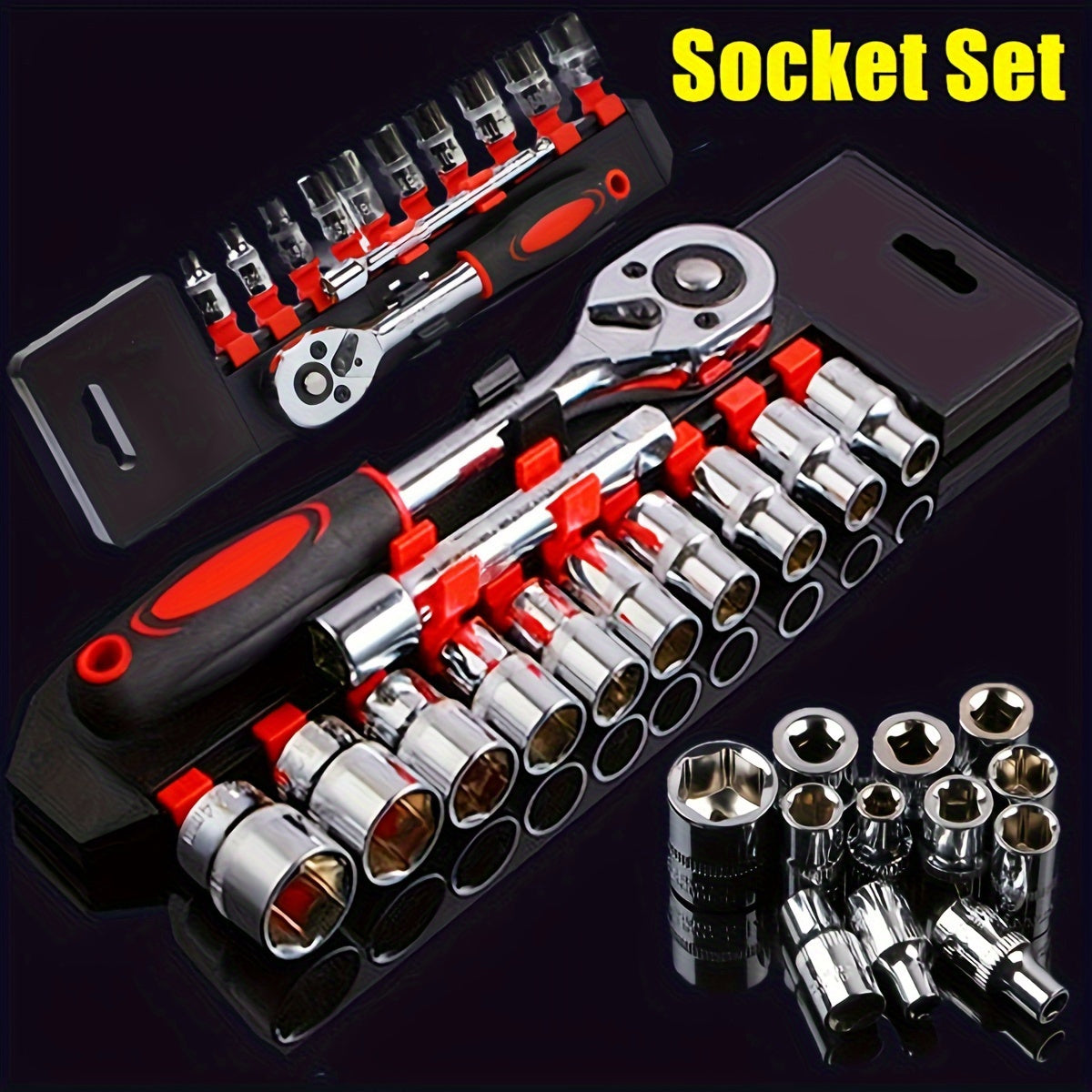 12 Piece Socket Wrench Set