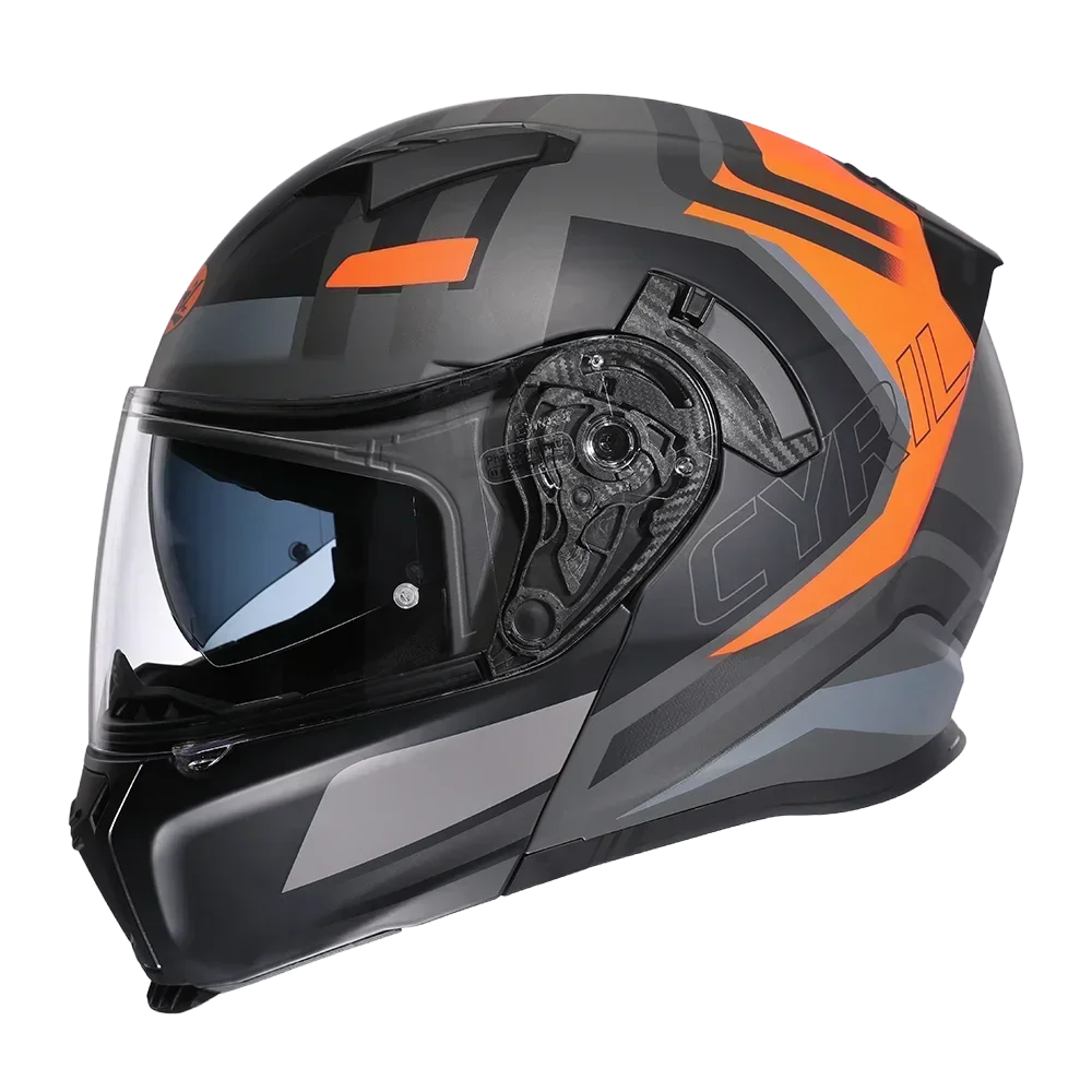 Modular Helmet with Double Visor